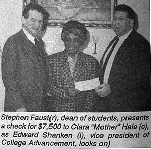 Stephen Faust, Clara Hale, and Edward Shanken