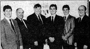 Chasse family of chiropractors: Dan, Roland, Marc, Carl, Kevin, and Tom.