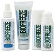 Bottles of Biofreeze topical analgesic.