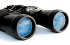 A pair of binoculars.