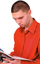 Start Them Off Right Guy Reading