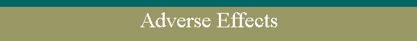 Adverse Effects